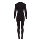 Термобельё женское (джемпер, леггинсы), цвет чёрный/коралл, размер 42 - Фото 10
