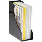 Лоток для бумаг вертикальный Стамм, ширина 118 мм, чёрный - фото 24550070