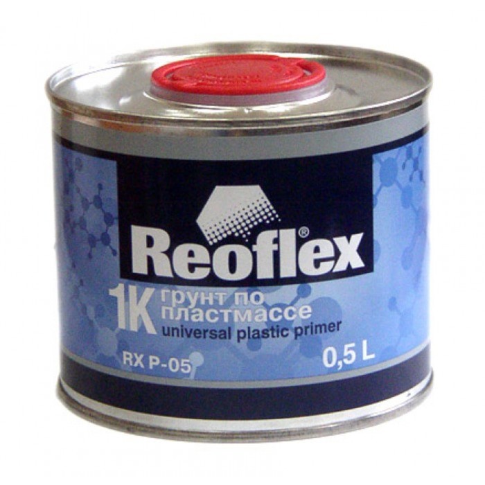 Грунт по пластику Reoflex прозрачный, 0,5 л - Фото 1