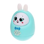 Музыкальная неваляшка «Милый зайчик», звук, свет, цвет голубой - Фото 2