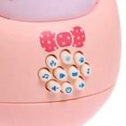 Музыкальная неваляшка «Милый зайчик», звук, свет, цвет розовый - Фото 3