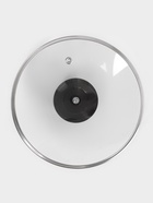 Крышка для сковороды и кастрюли Доляна, d=18 см, нержавеющий обод, пластиковая ручка, стекло, прозрачная - Фото 11