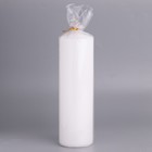 Свеча-цилиндр, 6х19 см, 425 г, 25 ч, белая - Фото 3