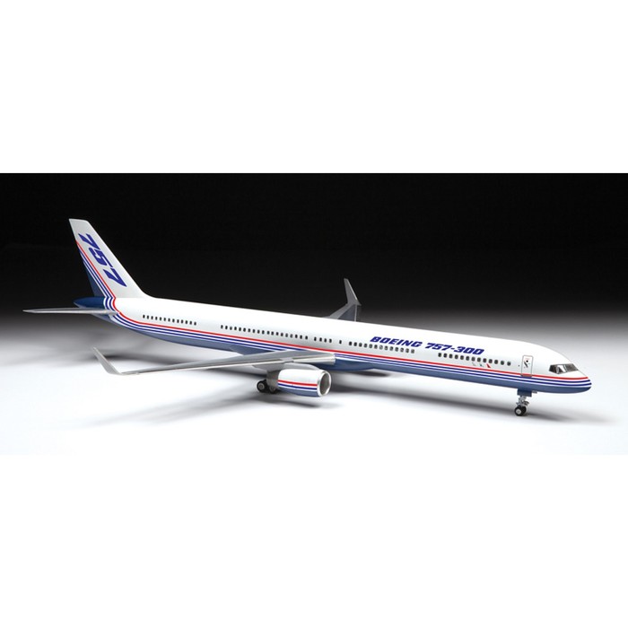 Сборная модель-самолёт «Пассажирский авиалайнер Боинг 757-300», Звезда, 1:145, (7041) - фото 1907548003