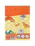 Бумага цветная А4, 48 листов, 24 цвета Calligrata, газетная, на скобе 9212128