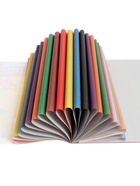 Бумага цветная А4, 48 листов, 24 цвета Calligrata, газетная, на скобе (комплект 3 шт) - фото 27098728