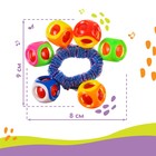 Погремушка - браслет «На ручку», 6 бубенчиков, цвет МИКС, Крошка Я - Фото 4