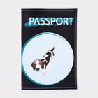Обложка для паспорта, цвет чёрный - фото 321365585