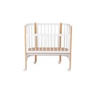 Кроватка детская Polini kids Simple 105, приставная, цвет белый-бук - фото 119047209 Кроватка детская Polini kids Simple 105, приставная, цвет белый-бук - фото 119047209