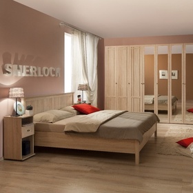 {{photo.Alt || photo.Description || 'Кровать односпальная Sherlock 44, без основания, 1200×2000 мм, цвет дуб сонома'}}