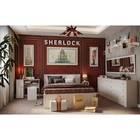 Трюмо с ящиками Sherlock 55, 542 × 200 × 562 мм, цвет ясень анкор светлый - Фото 2