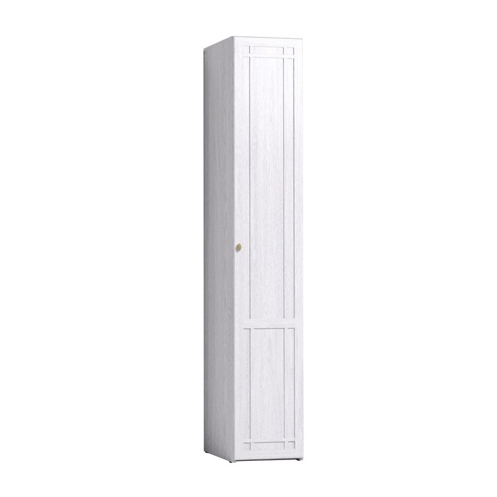 Шкаф для белья Sherlock 611, правый, 400 × 579 × 2300 мм, цвет ясень анкор светлый