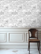 Обои моющиеся «Бристоль» С31-091 В-11, винил на бумажной основе, 0.53×10.05 м - фото 24288455