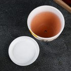 Горшок цветочный "Коровка" 1,65 л, белый - фото 21846832