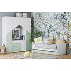 Комод Банни, 464х1120х756, Белый/Дуб сонома/Макарун МДФ - фото 120716576