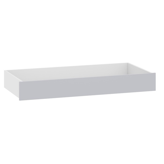 Ящик для кровати Морти, 1296х516х172, Серый/Белый - Фото 1