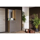 Шкаф для одежды Livorno, 602×380×1980 мм, цвет софт графит/дуб бунратти - Фото 3