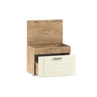 Банкетка Livorno, 602х390х516, Софт Панакота МДФ/Дуб бунратти - Фото 2