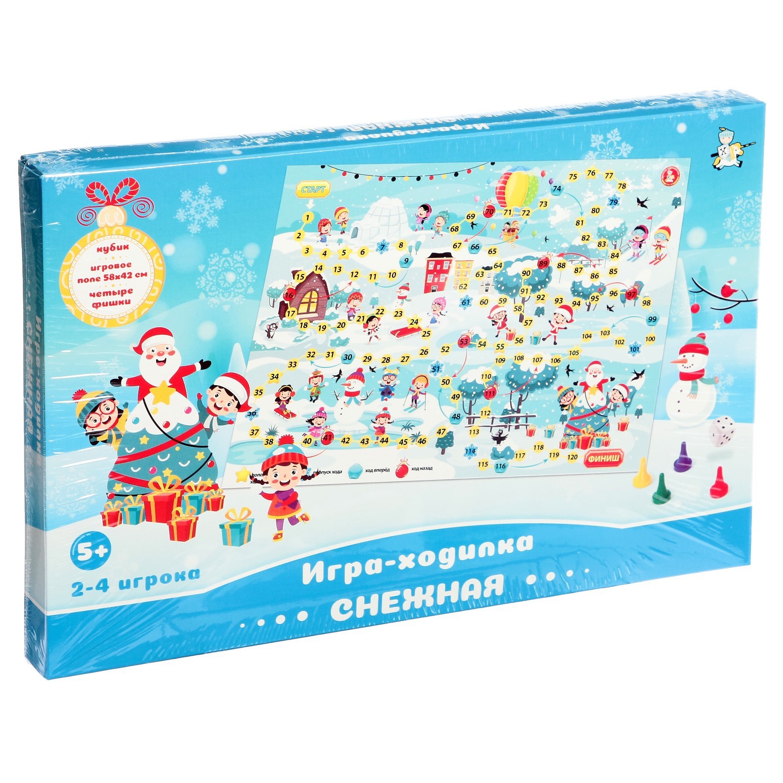 Игра ходилка «Снежная» (9309411) - Купить по цене от 135.00 руб ...