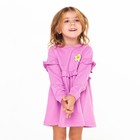 Платье для девочки, цвет сиреневый, рост 116 см - фото 10036558