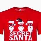 Футболка мужская, цвет красный, размер 52 - фото 29791352