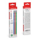 Карандаш чернографитный ErichKrause. Classic 101, HB, с ластиком, шестигранный, МИКС - Фото 5