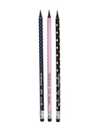 Карандаш чернографитный с ластиком ErichKrause "Dots", HB, грифель d=2.2 мм, пластик, трёхгранный в тубусе, микс - Фото 7