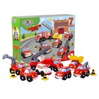 Игровой набор «Авто машинки пожарные», 7 машинок - фото 319099297