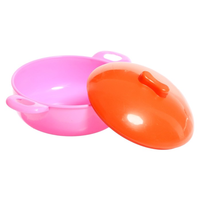 Набор посуды в корзине, 42 предмета, цвет жёлтый 57580