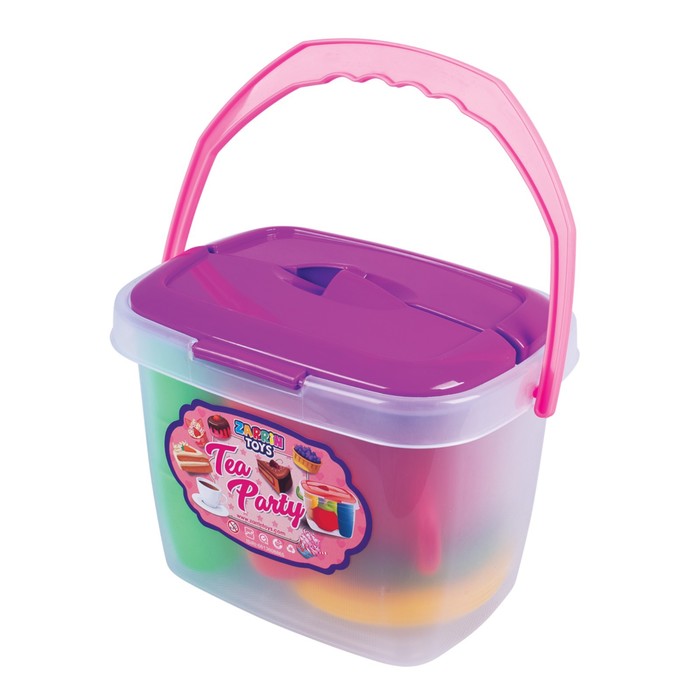 Игровой набор «Корзинка для чаепития», 35 предметов, МИКС 57581