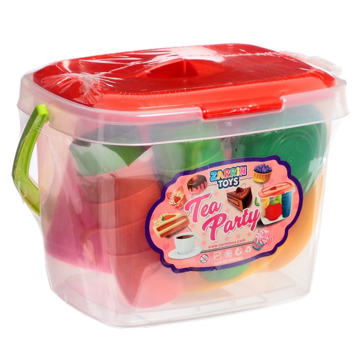 Игровой набор «Корзинка для чаепития», 35 предметов, МИКС 57581