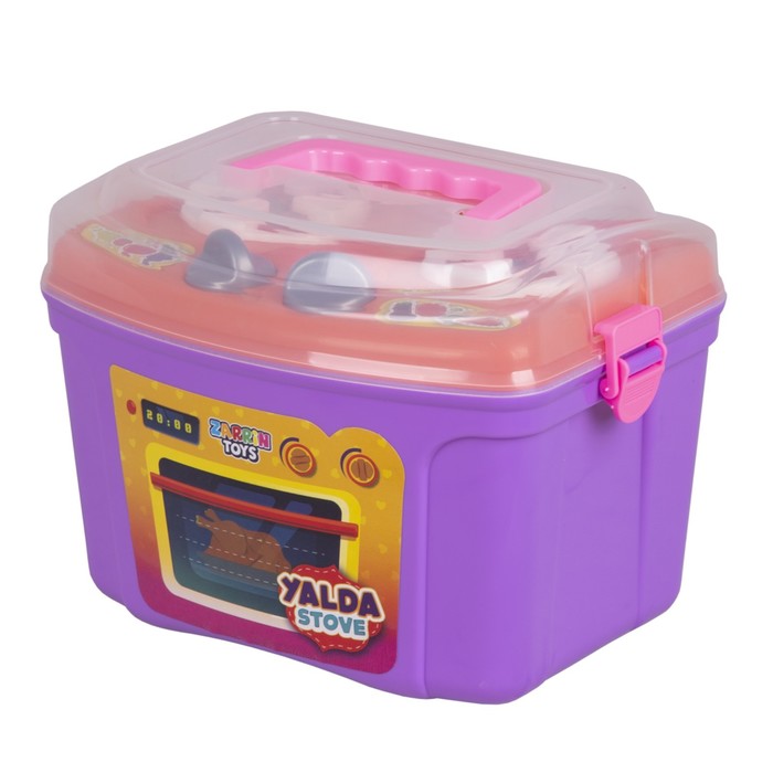 Кухня Mini Stove, набор 35 предметов, цвет фиолетовый 57582