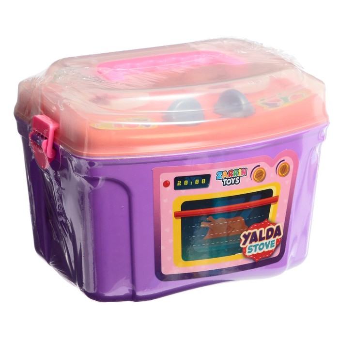Кухня Mini Stove, набор 35 предметов, цвет фиолетовый 57582