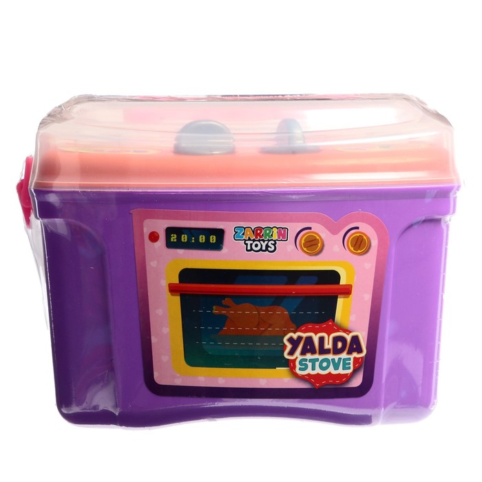Кухня Mini Stove, набор 35 предметов, цвет фиолетовый 57582