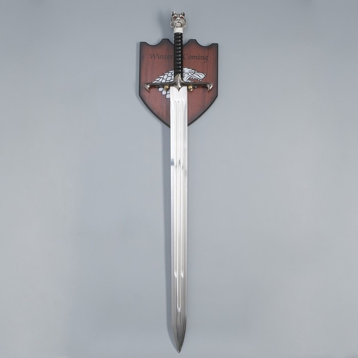 Панно на стену «Макет оружия: сувенирный меч на планшете. Зверь», декор настенный, 110 см - Фото 1