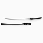 Макет оружия «Сувенирная катана. Минору», 100 см, чёрный глянец - Фото 3