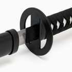 Макет оружия «Сувенирная катана. Минору», 100 см, чёрный глянец - Фото 4