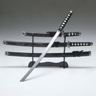 Макет оружия «Сувенирные катаны на подставке 3в1. Дракон», подарочный набор, 100 см, 75 см, 50 см - Фото 1