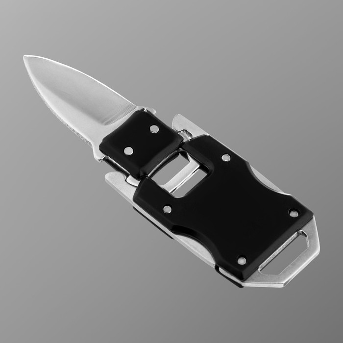 Нож-пряжка, 9см, клинок 3,5см - фото 1907549947