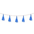 Лента тассел, набор 5 шт., цвета МИКС  (артикул 9243464)  большой выбор товаров оптом и в розницу по низким ценам с доставкой