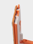 Швабра с отжимом, водосгоном и щёткой Raccoon, 2 насадки из микрофибры 42×11.5 см, стальная ручка 134 см 7656300