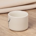 Чайная пара керамическая «Животные», 200 мл, цвет белый - Фото 5