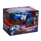 Джип радиоуправляемый «Полиция», работает от батареек, цвет синий - Фото 8