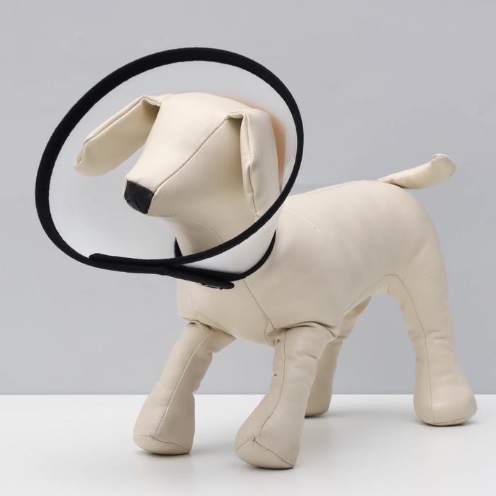 Воротник ветеринарный, набор 7 шт. - 7 размеров, чёрный - Фото 1