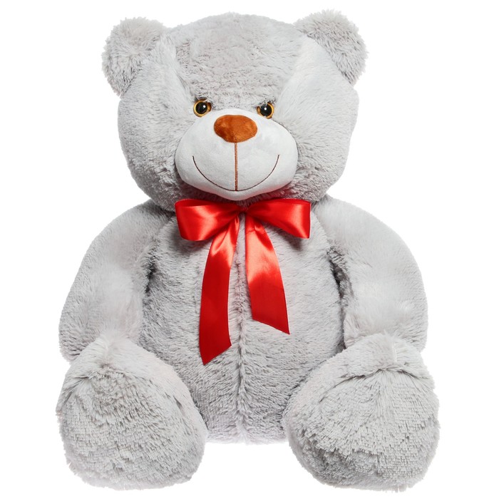 Мягкая игрушка «Мишка Барт», цвет серый, 110 см - Фото 1