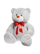 Мягкая игрушка «Мишка Барт», цвет серый, 110 см - Фото 3