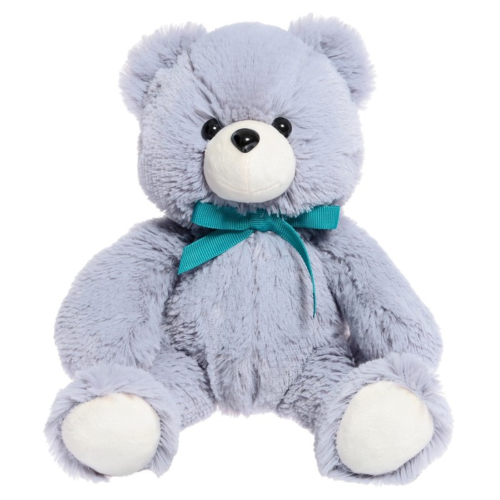 Мягкая игрушка «Медвежонок Стив», цвет серый, 45 см - Фото 1