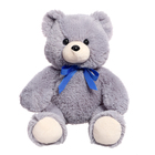 Мягкая игрушка «Медвежонок Стив», цвет серый, 45 см - Фото 4