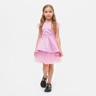 Платье нарядное для девочки KAFTAN, рост 86-92 см (28), цвет розовый - Фото 11