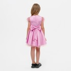 Платье нарядное для девочки KAFTAN, рост 86-92 см (28), цвет розовый - Фото 3